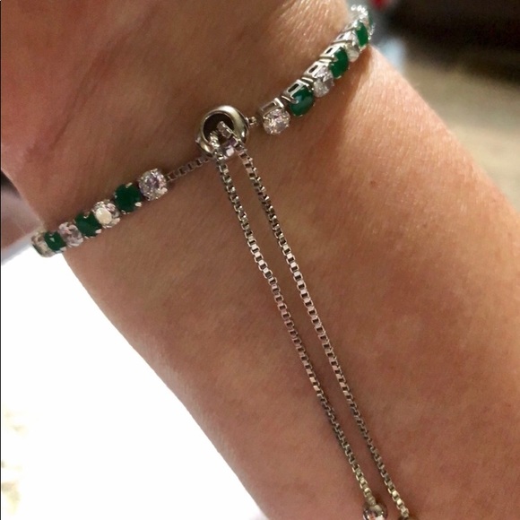 🍃Emerald Topaz Bracelet🍃 - Picture 6 of 8